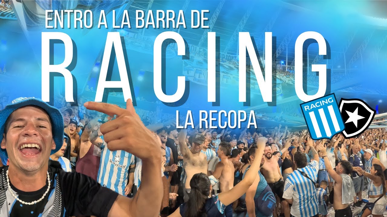 ENTRO A LA BARRA DE RACING Y ES UNA LOCURA 🔥