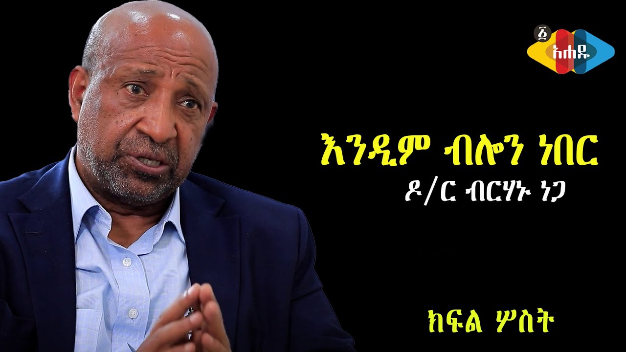 እንዲም ብሎን ነበር  ዶ/ር ብርሃኑ ነጋ  ክፍል 3 Ahadu TV :