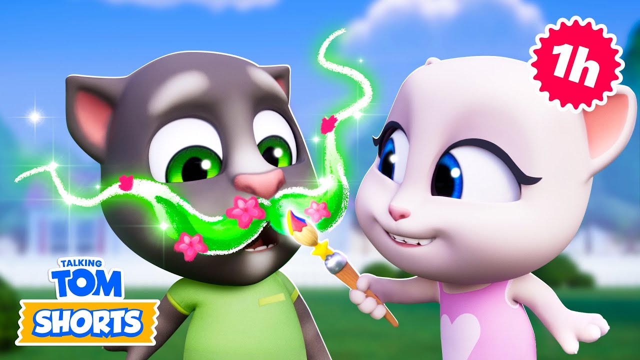 Arts and Crafts 🎨🫟 Talking Tom Shorts ⭐️ Tom the Painter 🧑‍🎨 🖌️ Coming on February 26!