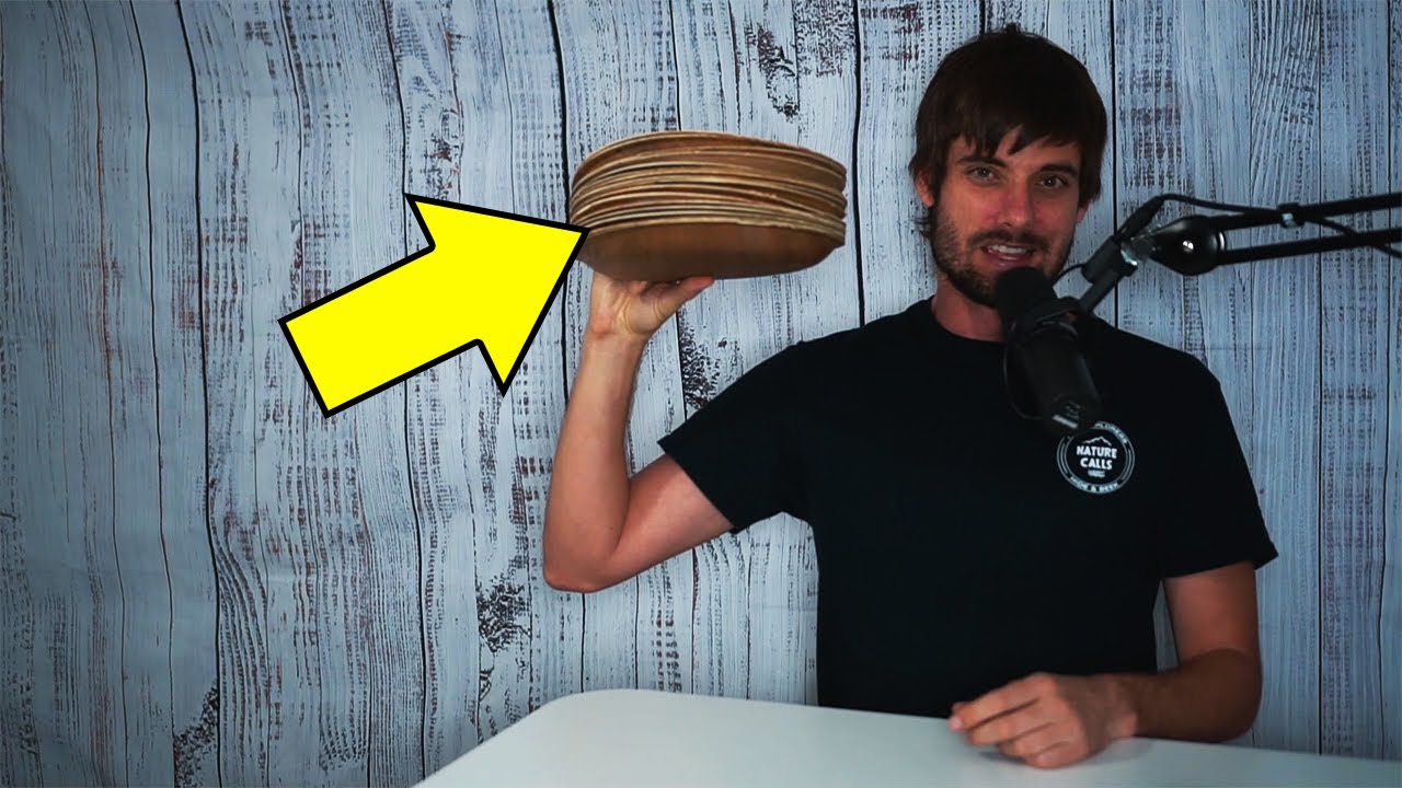 ECO SOUL Compostable 8 Inch Palm Leaf Round Plates Review (Link Below 👇)