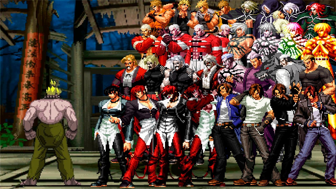 Rare Akuma Vs Super The King Of Fighters Team Mugen