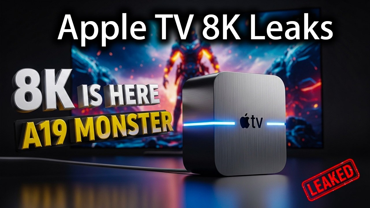 New Apple TV 4K (2026) LEAKS: A19 Pro Chip, 8K & The End of Consoles! 🎮