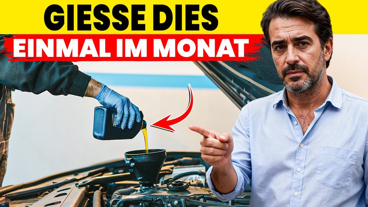 Mach Das Einmal Im Monat Und Dein Motor Hält Für Immer GARANTIERT