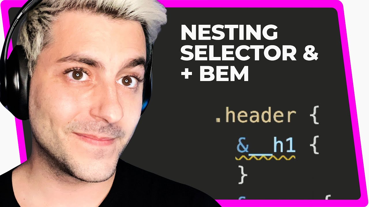 💕Nesting en SASS o Anidación en SASS y Selector & con METODOLOGIA BEM ✅ *DESCÁRGATE el código*