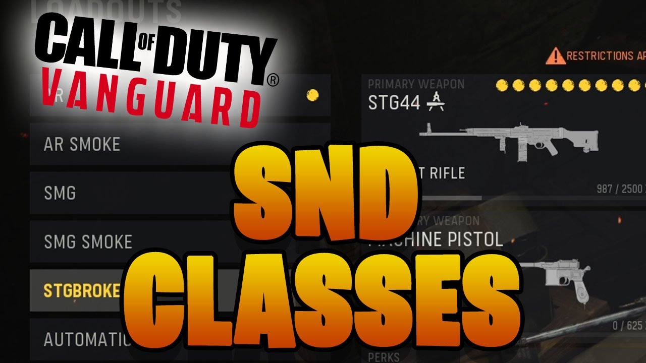 VANGUARD Competitive SnD Classes!