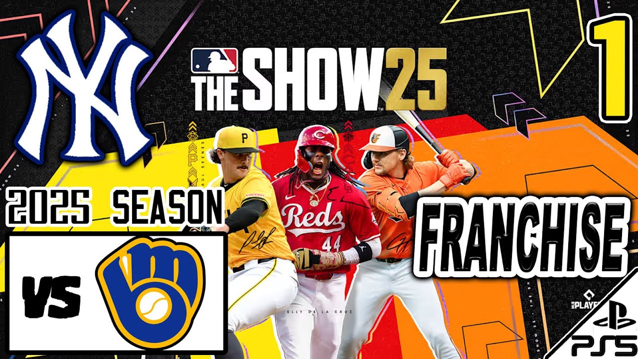 MLB The Show 25 | FRANCHISE | 2025 | #1 | vs Milwaukee Brewers (1/26/26)
