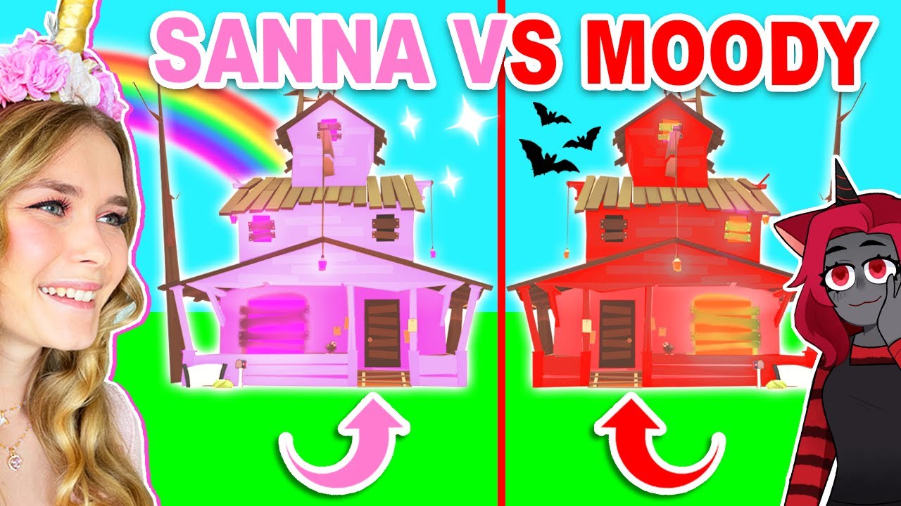 *NEW* SCARY HOUSE Build Challenge In Adopt Me! (Roblox)