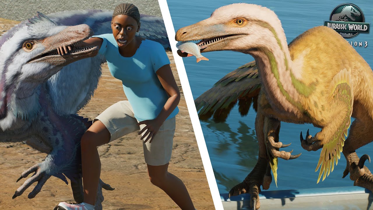 Guest is GRABBED by the HAND! 💥 All new AUSTRORAPTOR animations 🔥 - Jurassic World Evolution 3