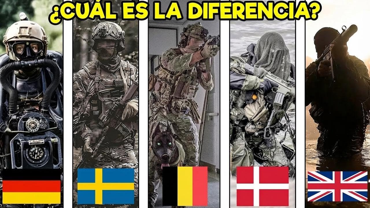 Dentro de cinco de las fuerzas élite más poderosas del mundo ¿Qué hacen realmente?