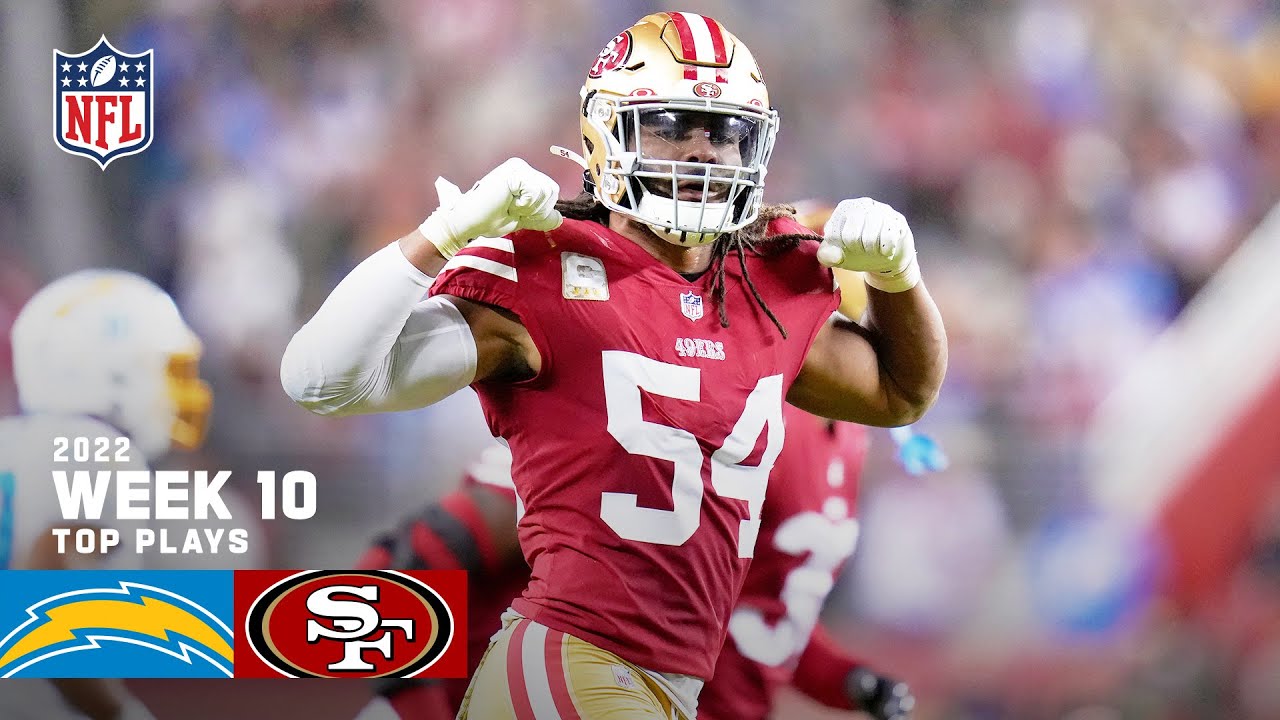 San Francisco 49ers Top Plays vs. Los Angeles Chargers | 2022 Regular Season Week 10
