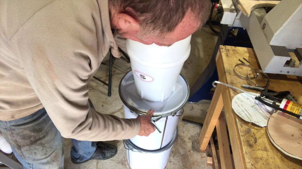 # 31 How I Built A Cyclone Pre Filter for my CamVac Dust Extractor