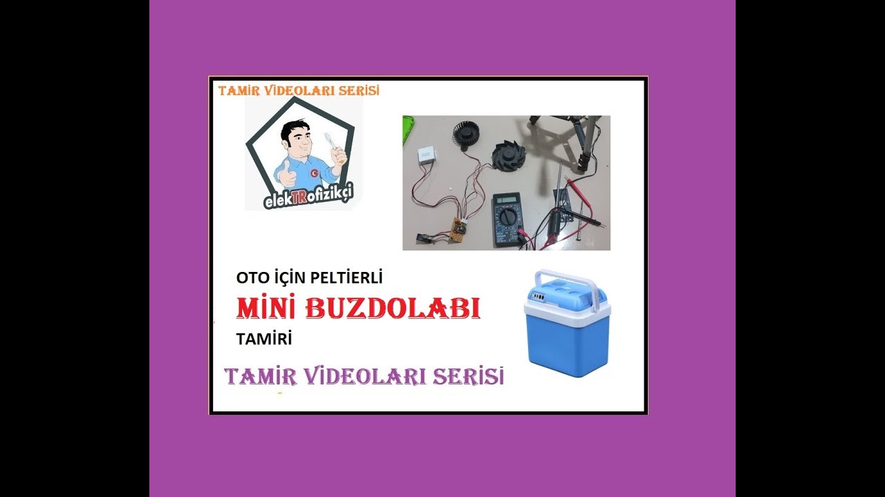 Peltierli Mini Oto Buzdolabı Tamiri