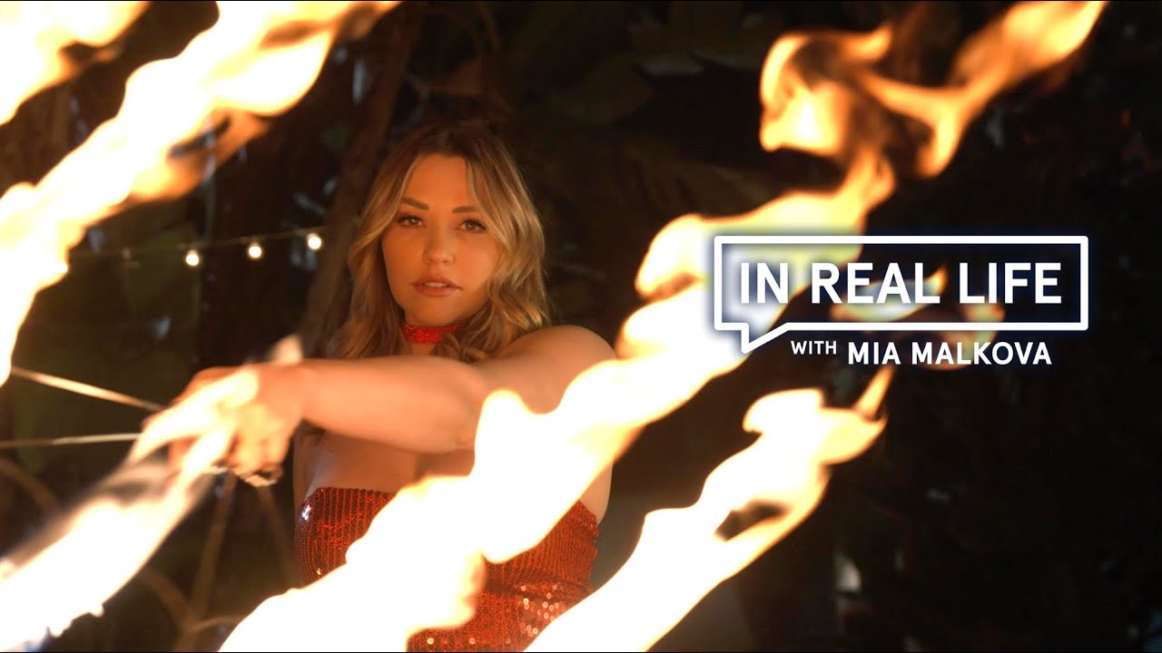 Fire Dancing with Mia Malkova and Casey Boonstra | OFTV's In Real Life