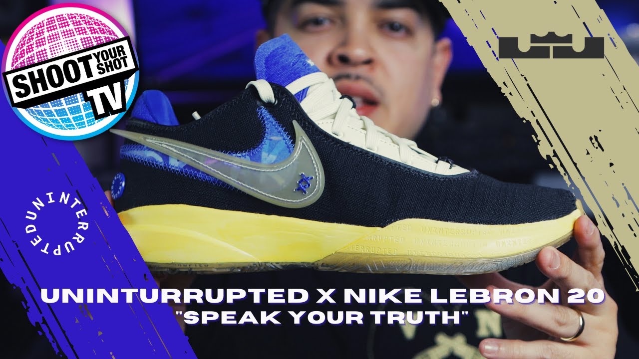 Uninterrupted x Nike Lebron 20 “Speak Your Truth” review and unboxing! Off-White Lebron?