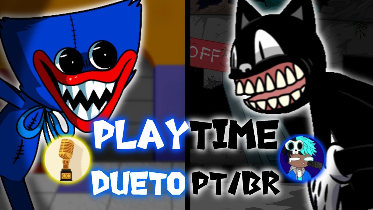 PLAYTIME|Galaccine|Mas o Cartoon Cat Responde(Dueto PT/BR)[FNF Poppy Playtime VS Cartoon Cat]