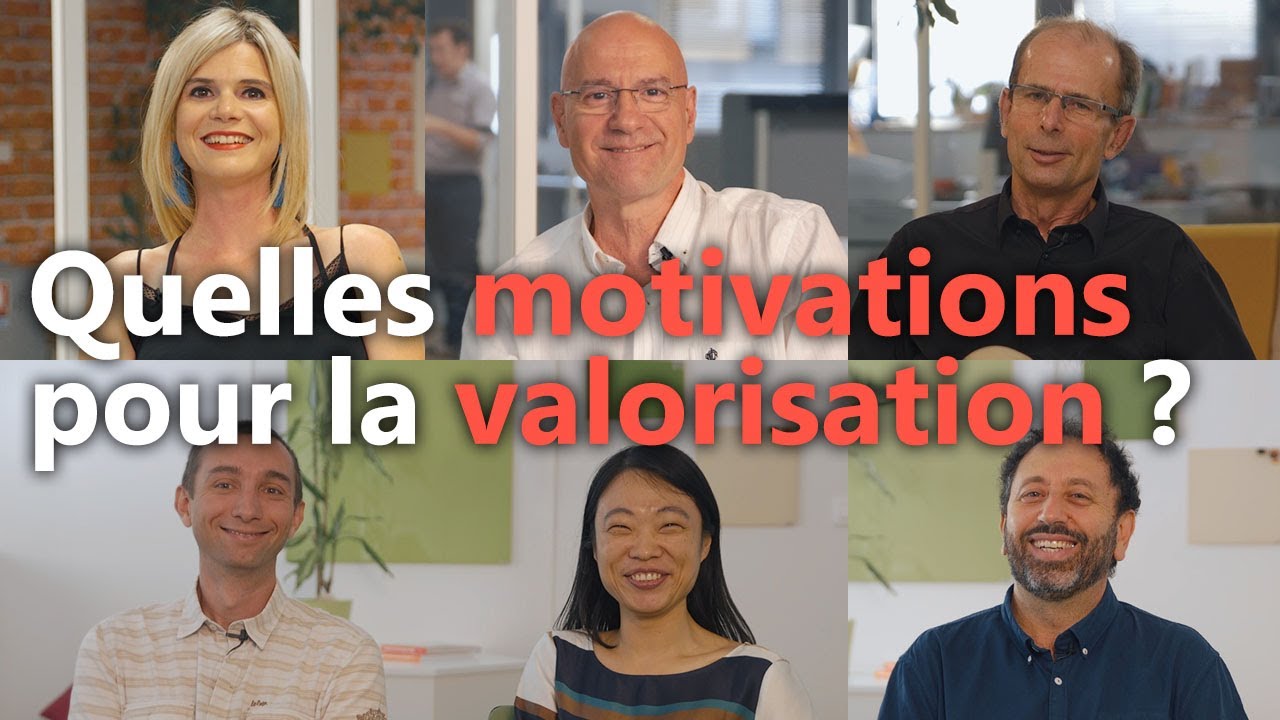 Valorisation de la recherche : quelles motivations ?
