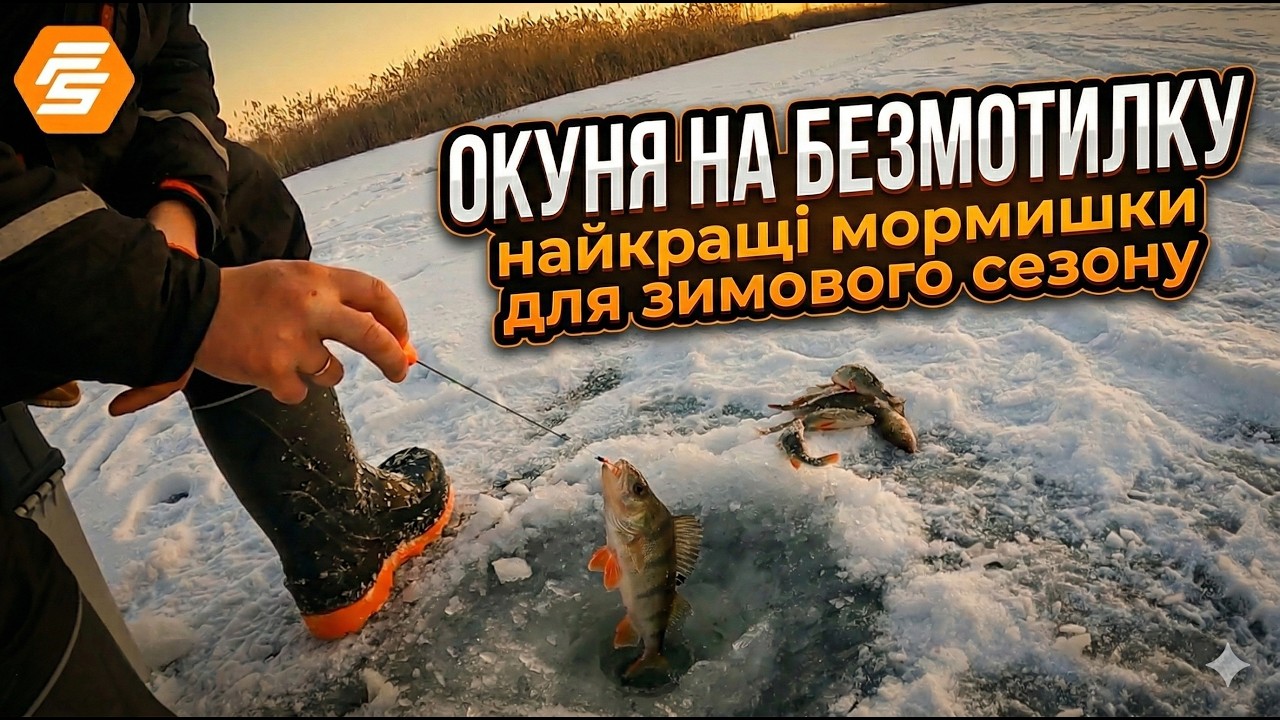 Зимова риболовля:  Як ловити окуня на безмотилку