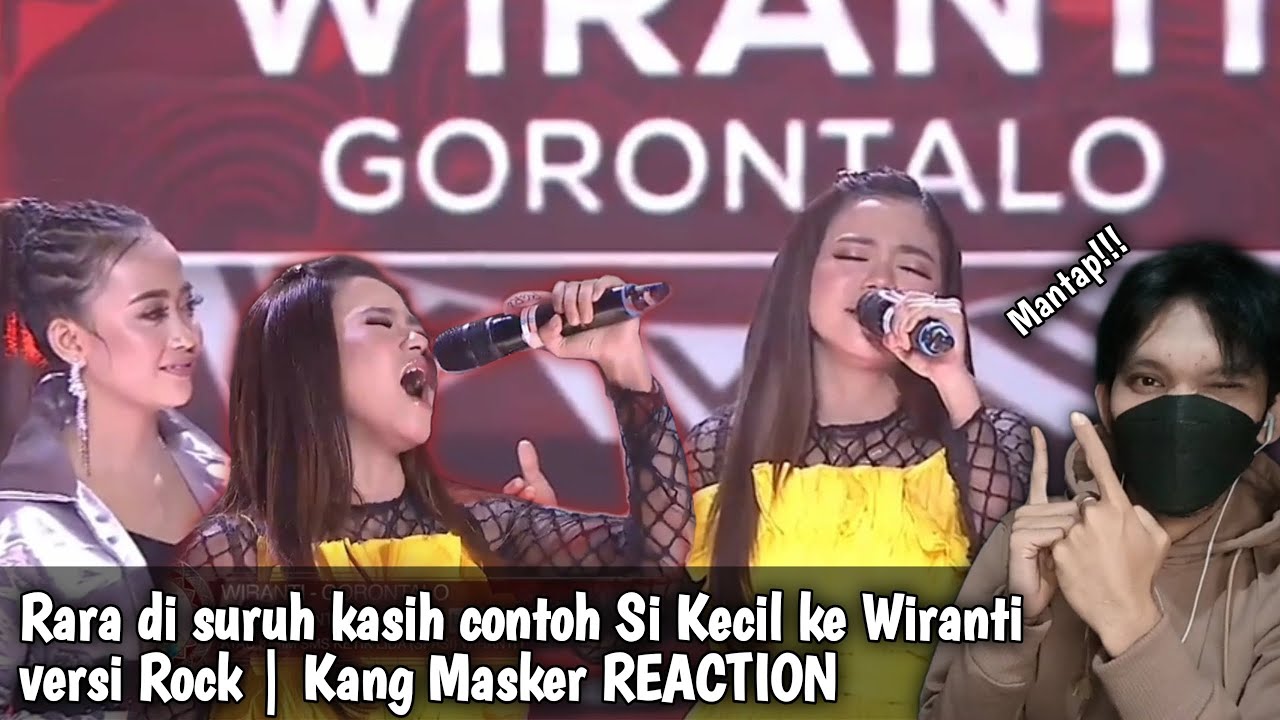 Rara Lida di suruh kasih contoh Si Kecil ke Wiranti Gorontalo. | Kang Masker REACTION