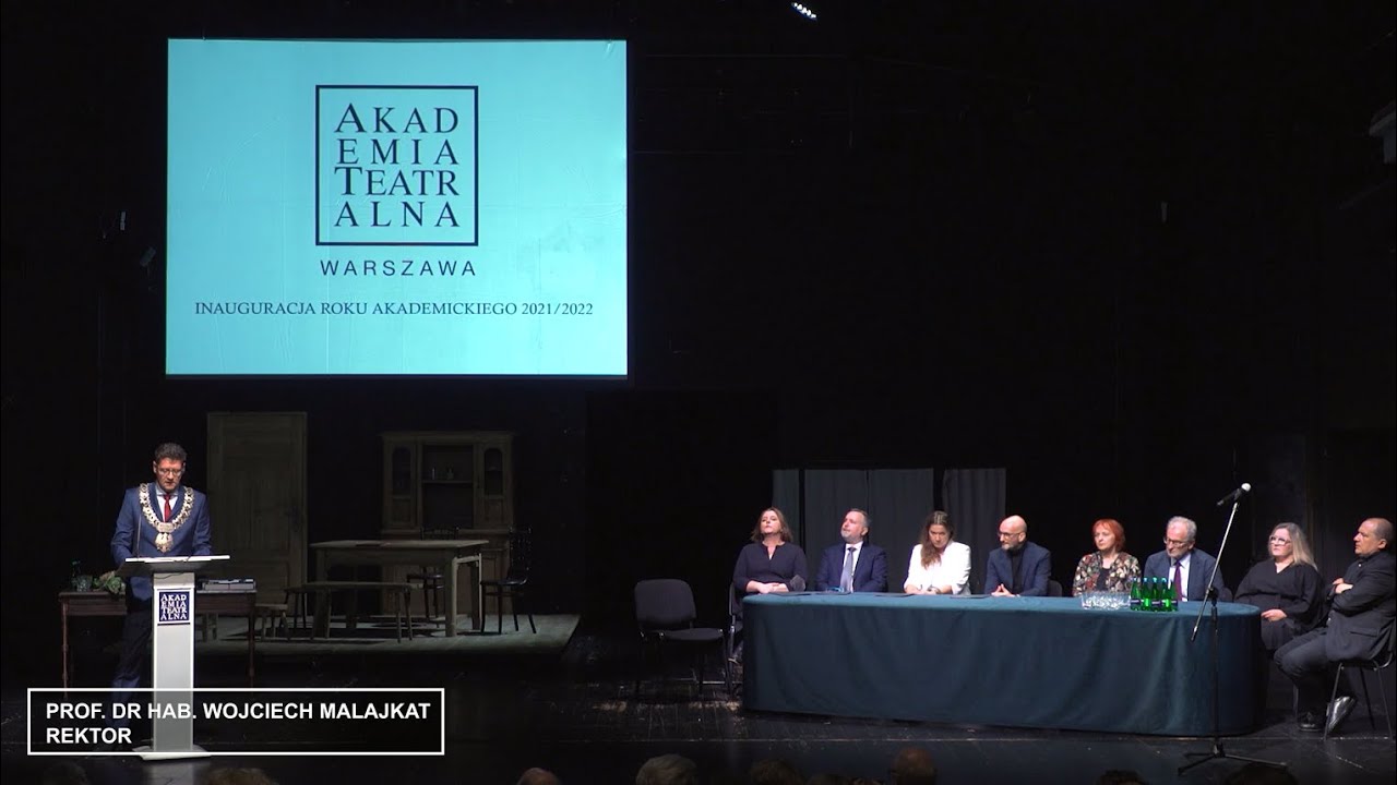 Przemówienie Rektora Wojciecha Malajkata - inauguracja roku akademickiego 2021/22