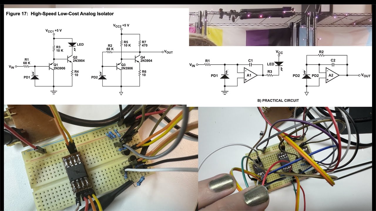Lab update 2: RIGOL DHO924S, G-EDM pulseboard testing, transimpedance amplifier and more!