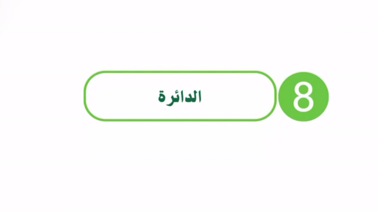 تأسيس قدرات…باب الهندسة(درس الدائرة كامل)