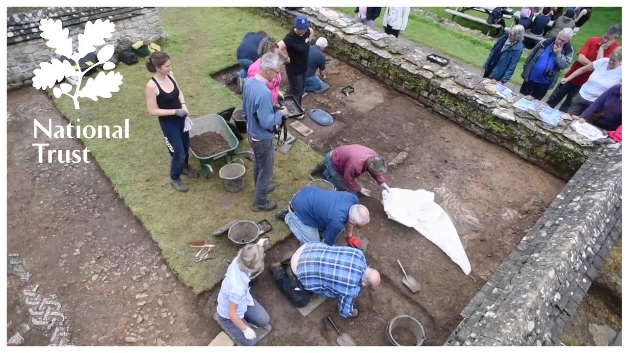 Exciting discoveries at Chedworth Roman Villa!