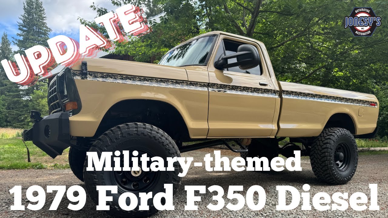 UPDATE! 1979 Ford F350 Power Stroke Turbo Diesel