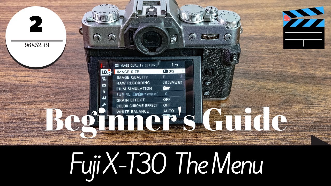 Fuji X-T30 Menus Overview - Quick Run Down of My Settings
