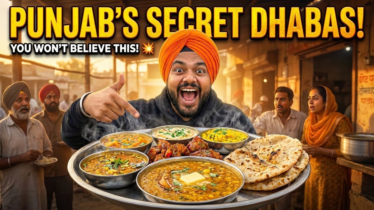 Best Dhabas in Punjab | Chiri Da Dhaba and Kale Da Dhaba | Street Food India