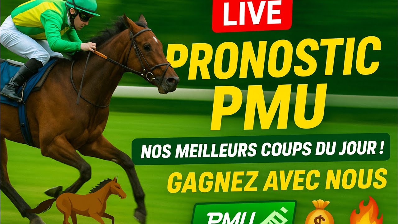LIVE PRONOSTICS PMU quinté du 13 décembre 2025 Prix Michel Thoury - Prix de Saint-James à Vincennes