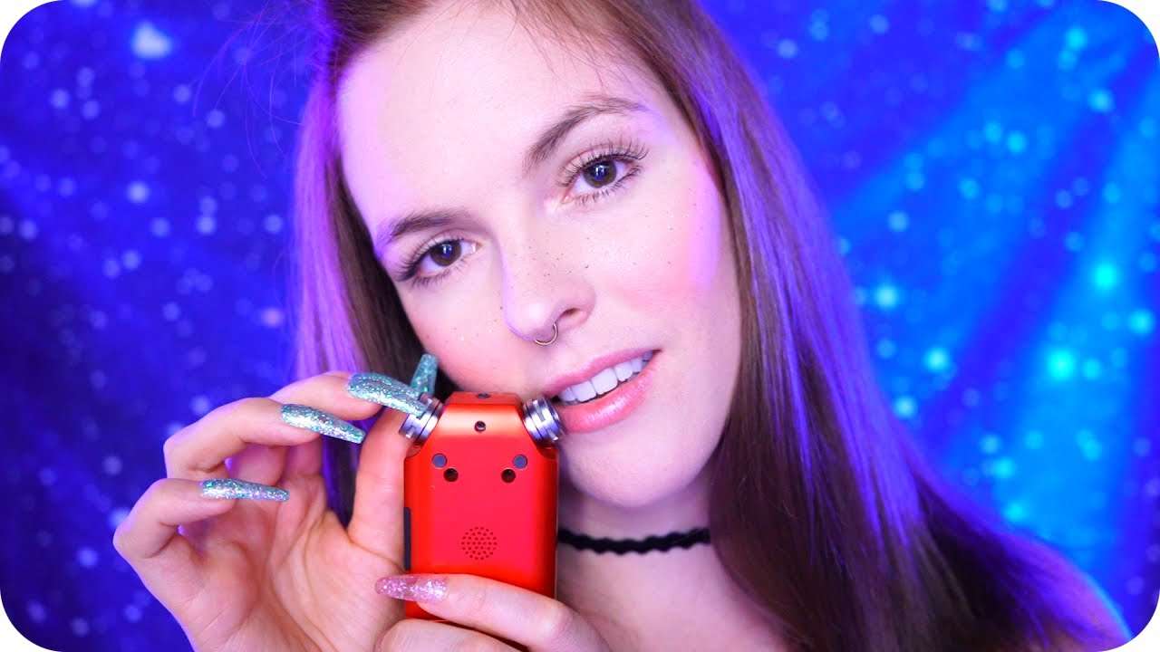 ASMR ~Layered~ Tk-Tk-Tk  w/ Tascam Tapping & Scratching (Long Nails)
