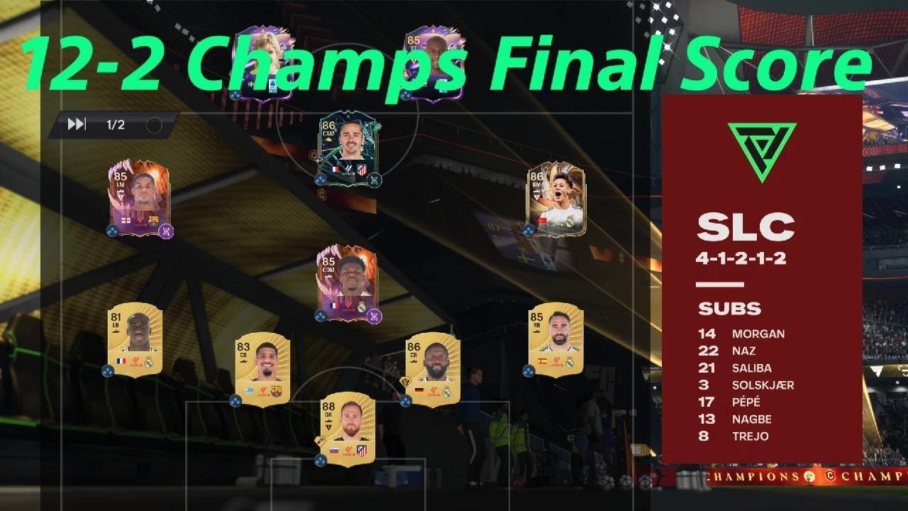 Monotodi FC Champs finals FC26 - 12-2 Final score 🔥🥵