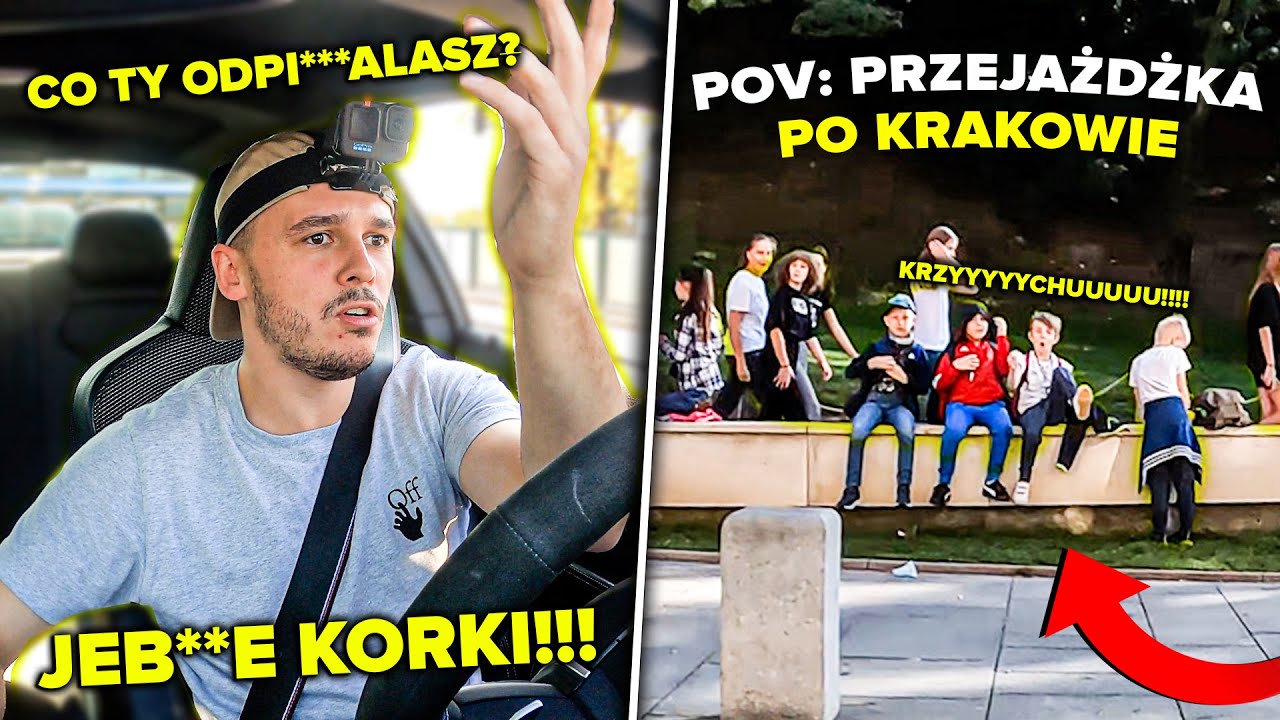 MOJA TYPOWA PRZEJAŻDŻKA PO KRAKOWIE! - Poznajcie Kraków!