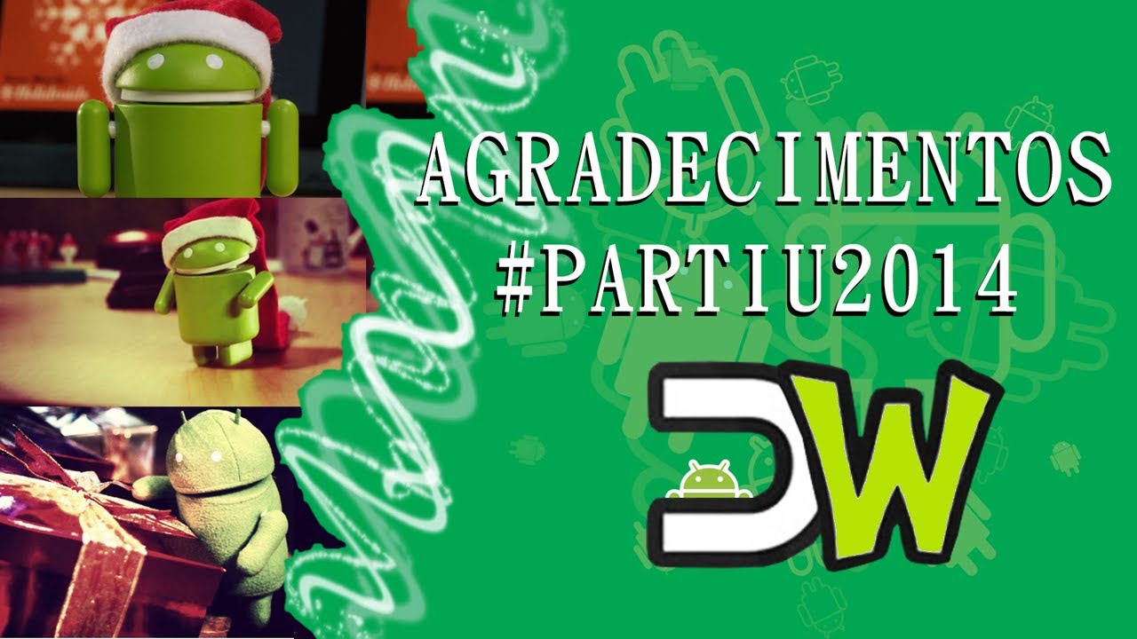 AGRADECIMENTOS! #PARTIU2014