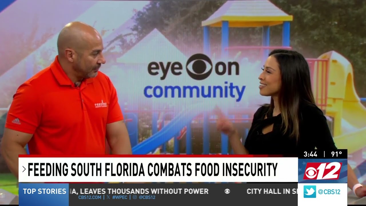CBS | Paco V&eacute;lez on Feeding South Florida&rsquo;s Mission to End Hunger During Hunger Action Month