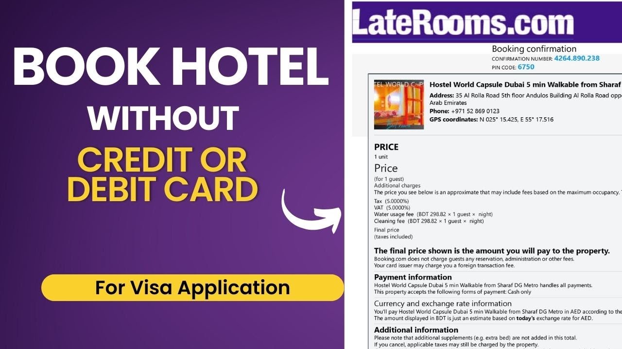 How to Book Hotel without Credit or Debit Card | Hotel Booking Without Credit card