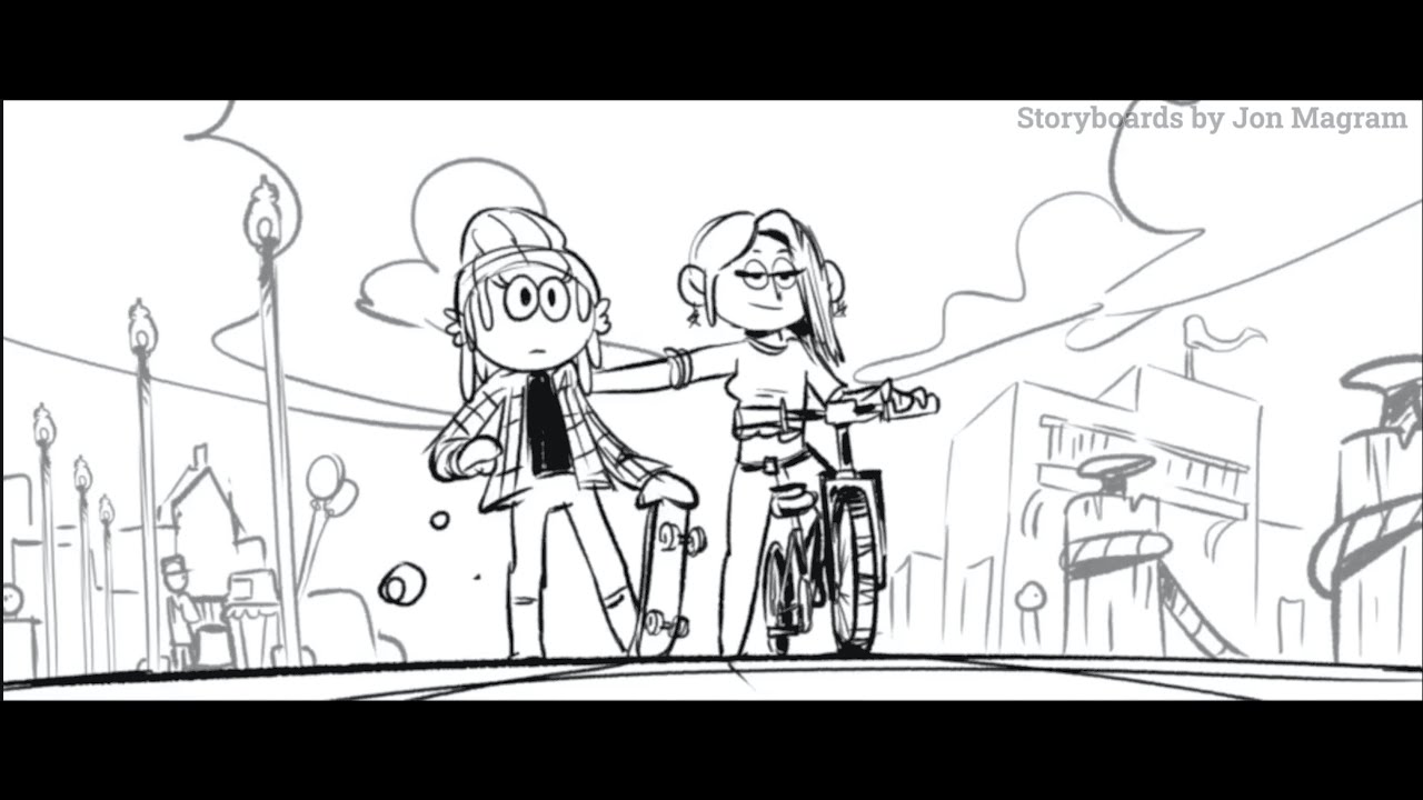 Ruby Gillman - Jon Magram Storyboards - 