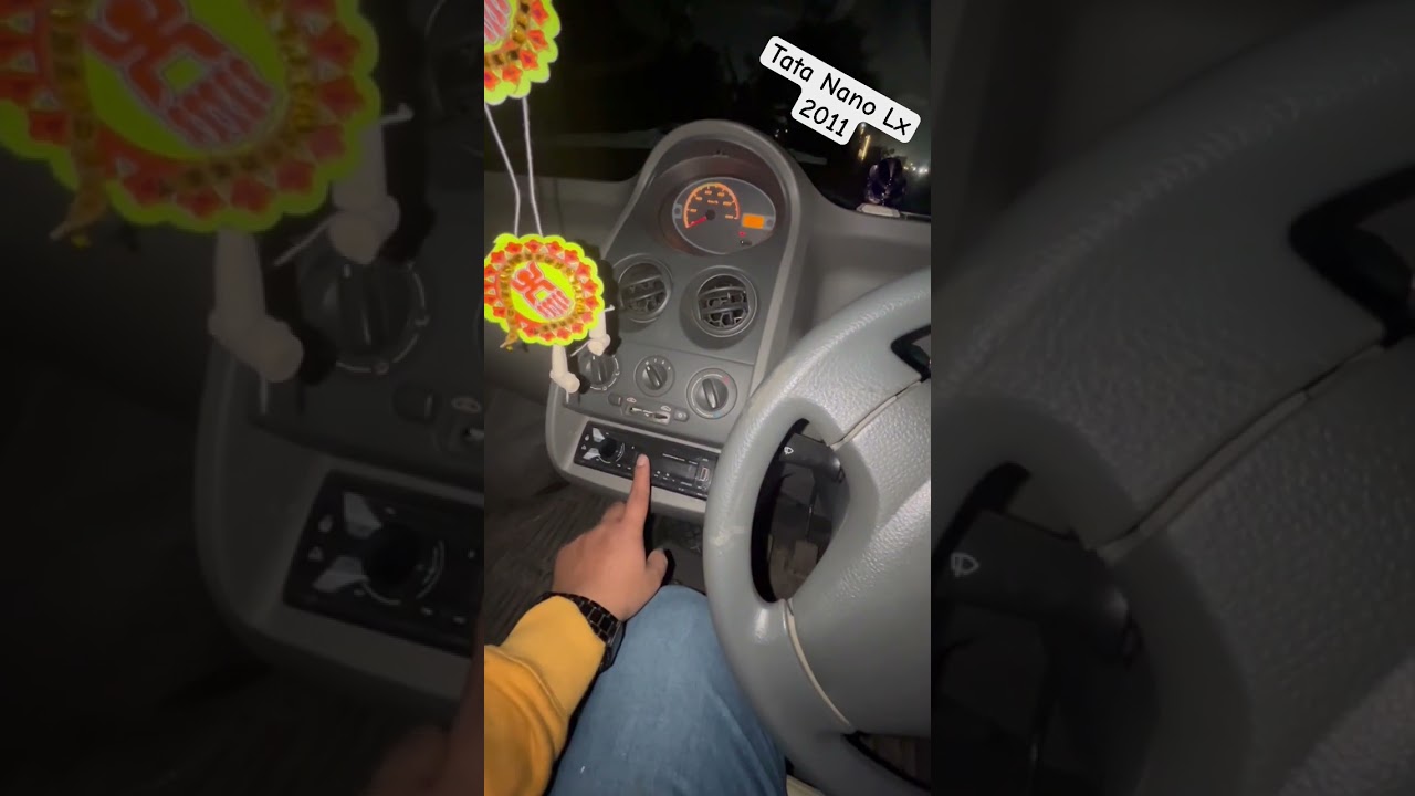 Tata Nano Lx 2011 Model Interior Details
