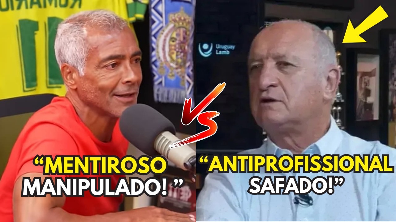 💣 ROMÁRIO CONTA TUDO SOBRE O CORTE MAIS POLÊMICO DE FELIPÃO NA COPA 2002!