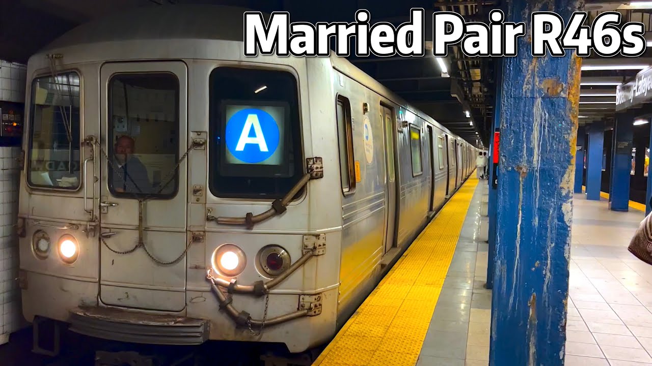 ⁴ᴷ⁶⁰ R46 A Train Made up of 
