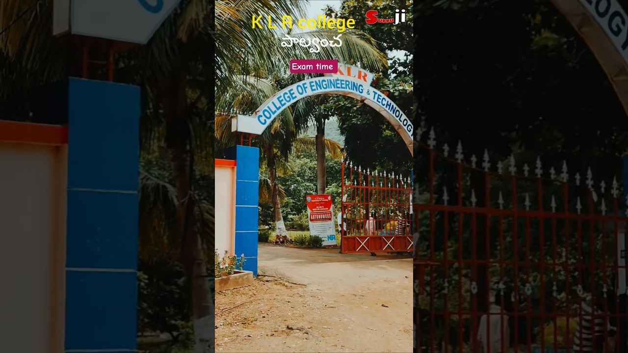 KLR Engineering Palwancha | #college #students #exam #examtime పాల్వంచ |
