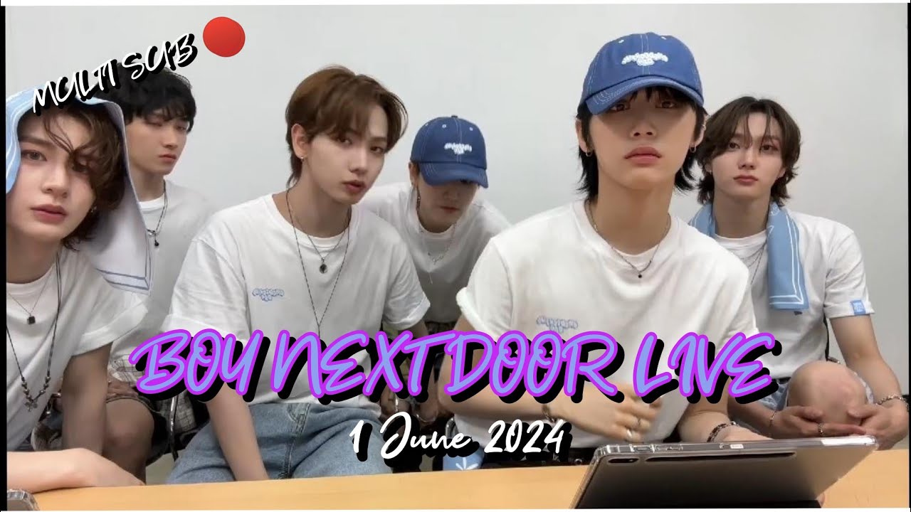 [MULTI SUB]💜 BOY NEXT DOOR💖 GROUP LIVE 01.06.24 #boynextdoor #grouplive #officialtosky #보이넥스트도어 #ff