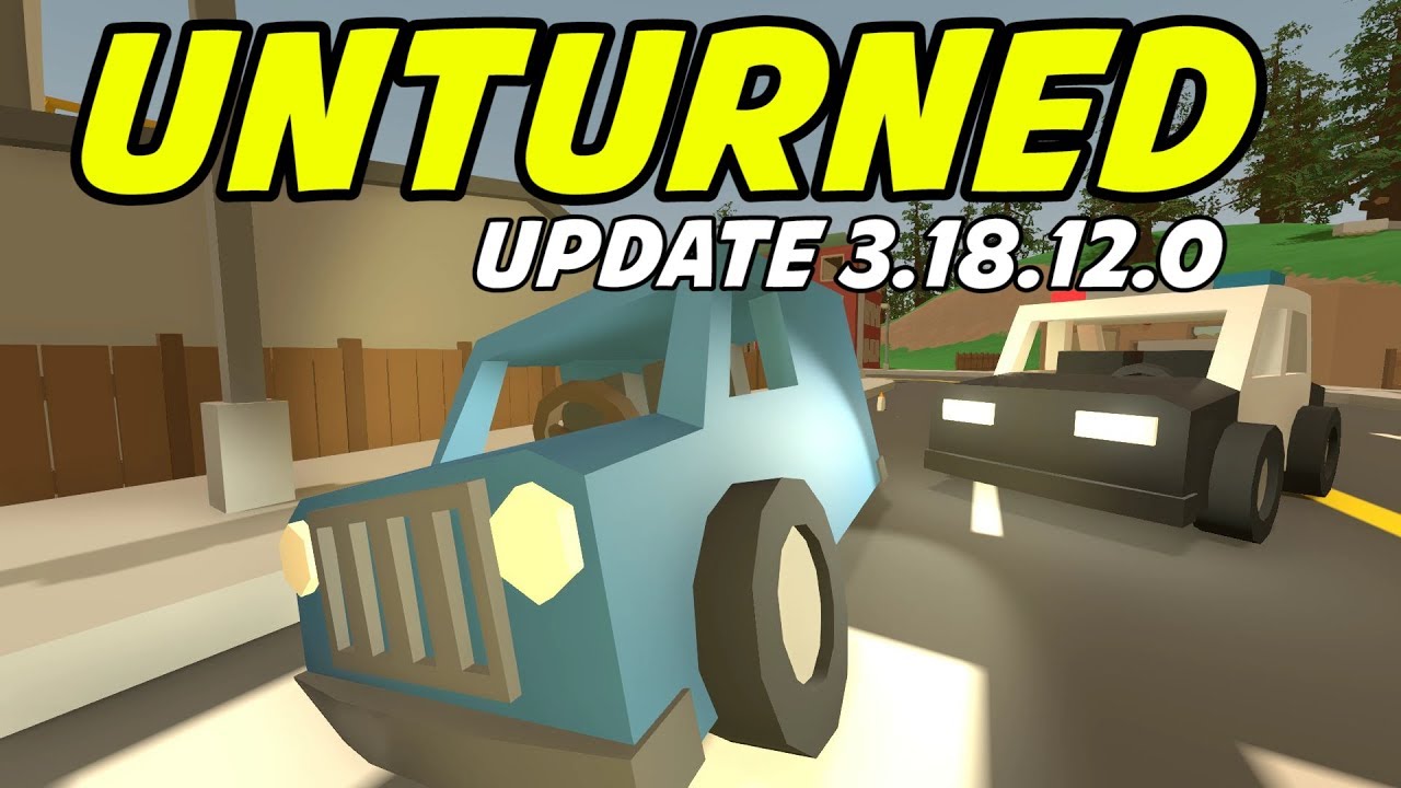UNTURNED - Broken Down Vehicles! (Update 3.18.12.0)
