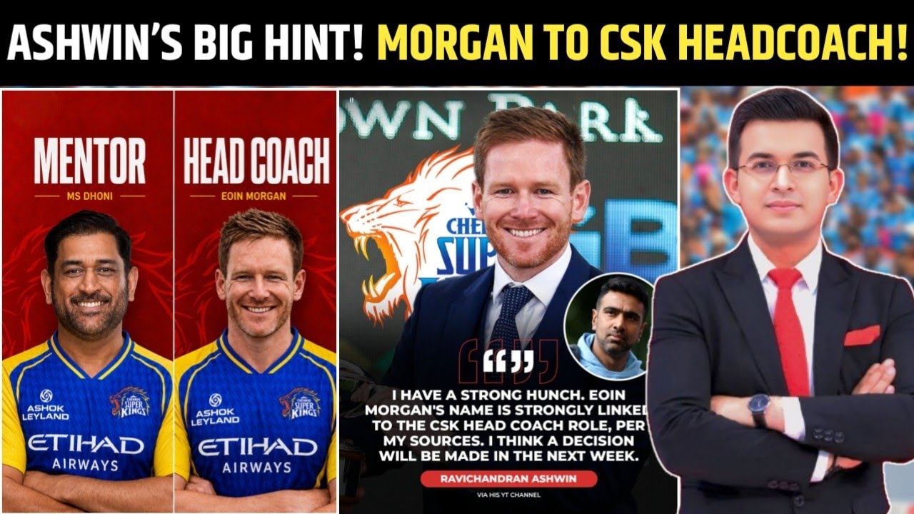 Eoin Morgan to Become CSK Head Coach?  R Ashwin Drops BIG Hint | IPL 2027