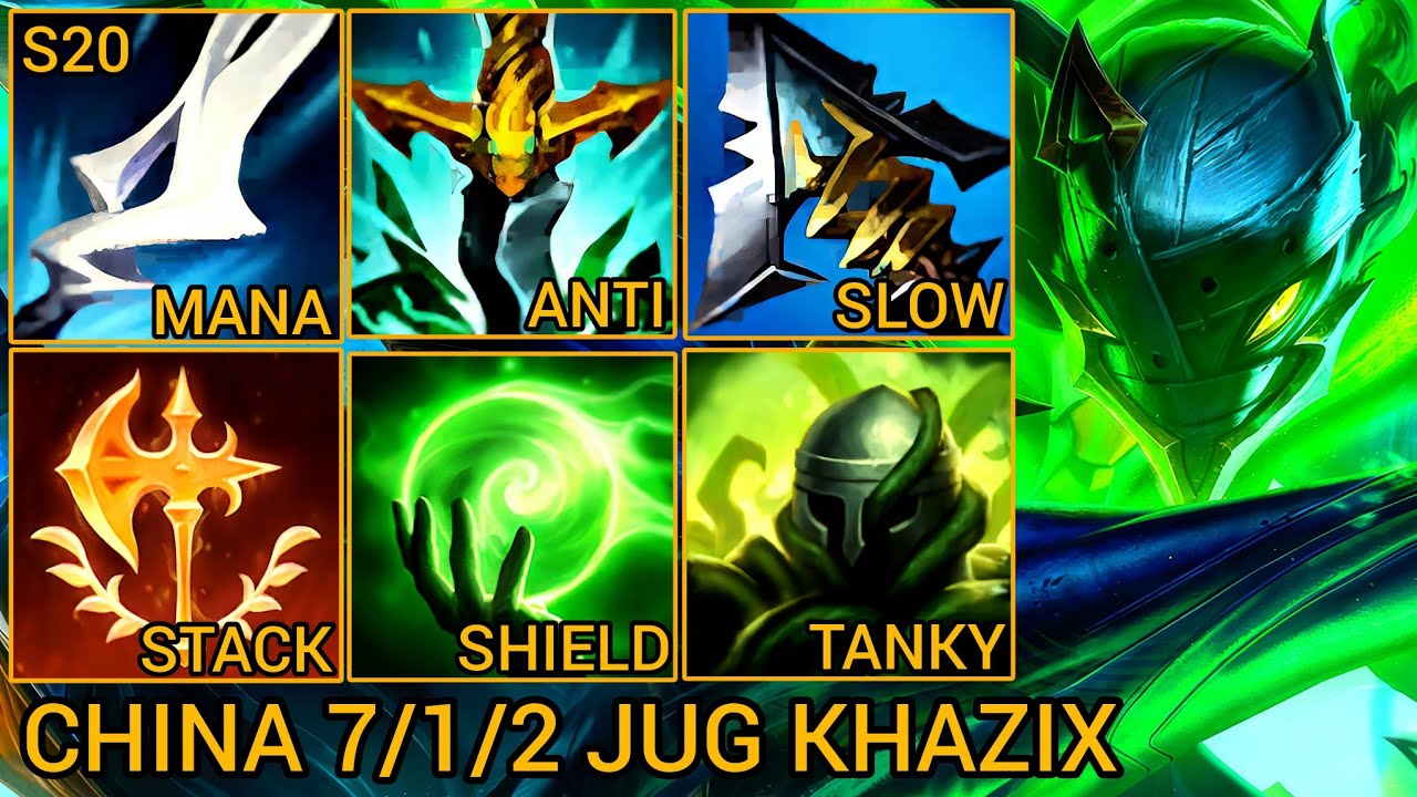 Is KHAZIX Still Good Jungle In Season 20? - China Wild Rift New Build & Runes By Tiarty