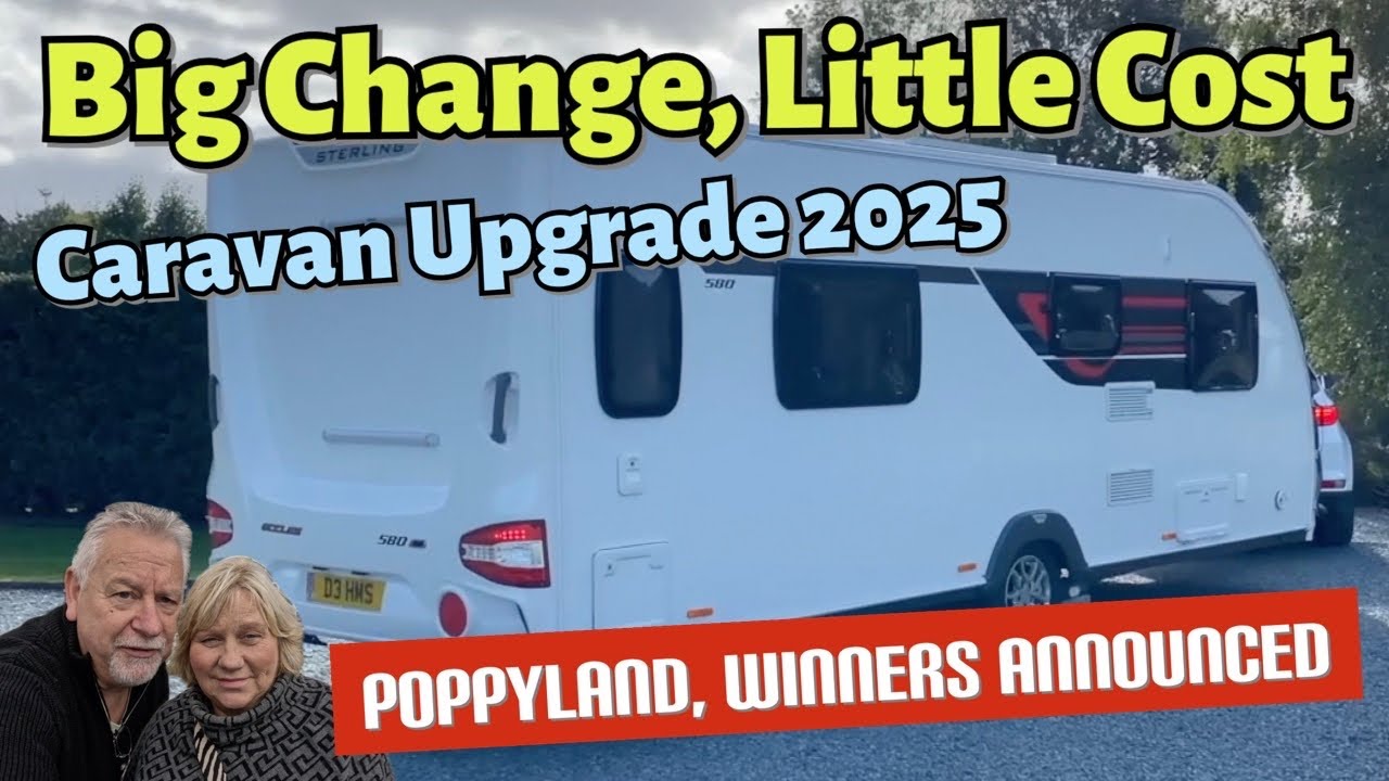 The BIG caravan revamp changes so far - plus who won the free stay at Poppyland, Norfolk?