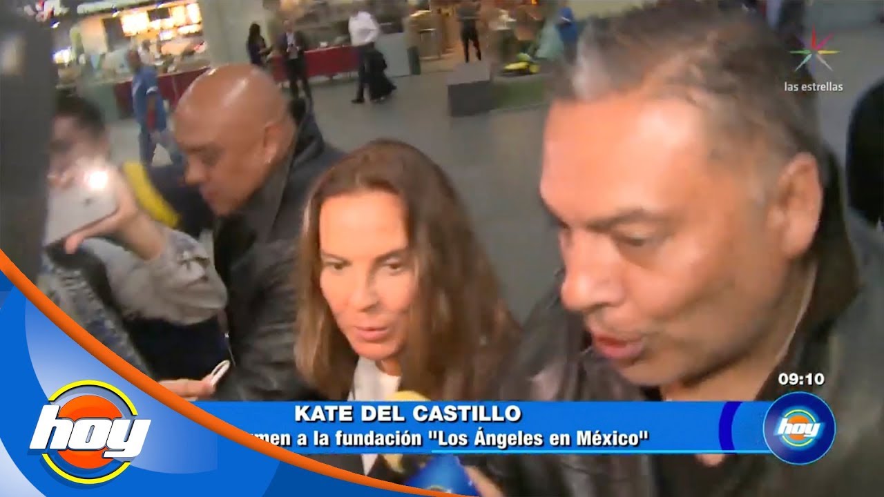 Kate del Castillo se molesta con reportero por llamarla 'amor' | Hoy