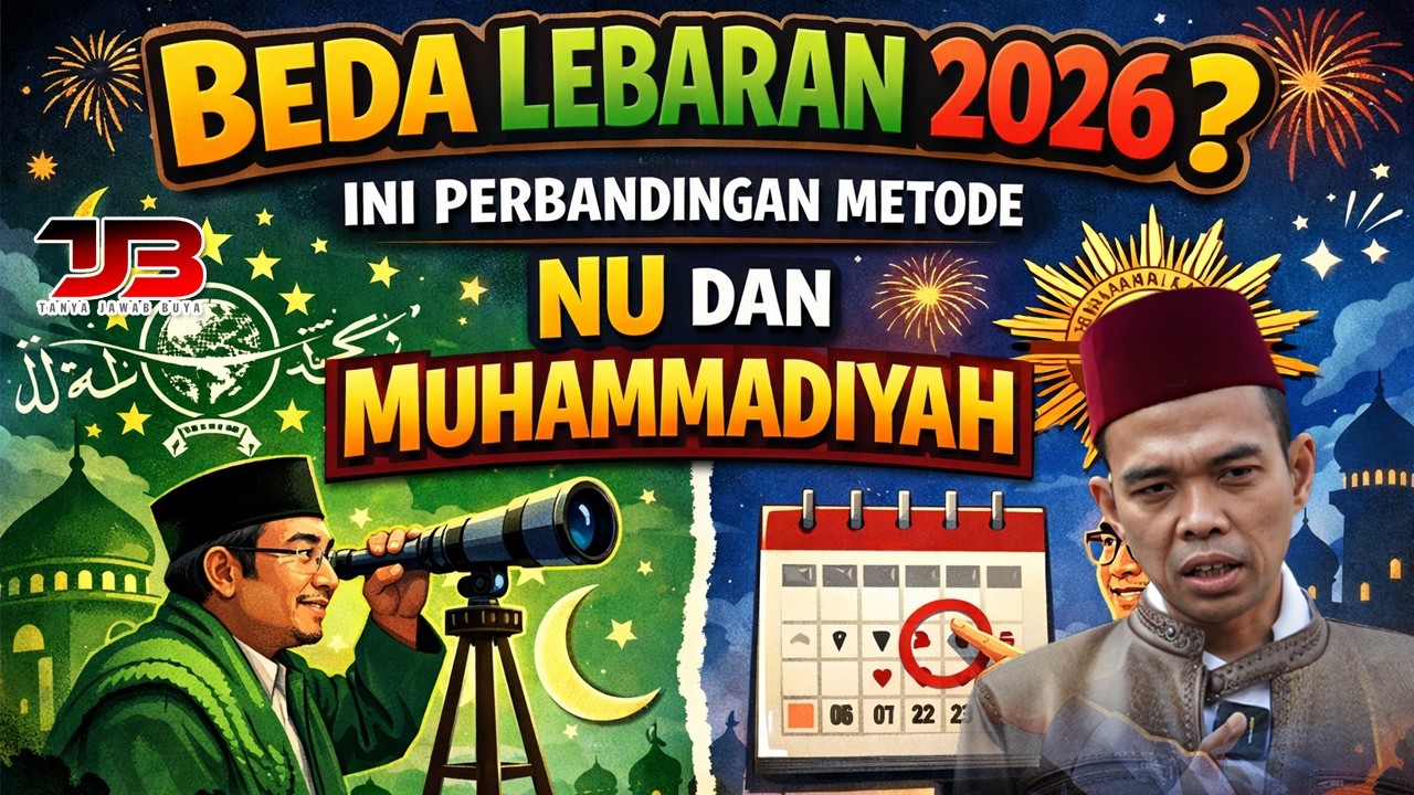 “Beda Lebaran 2026? Ini Perbandingan Metode NU dan Muhammadiyah” | Ustadz Abdul Somad
