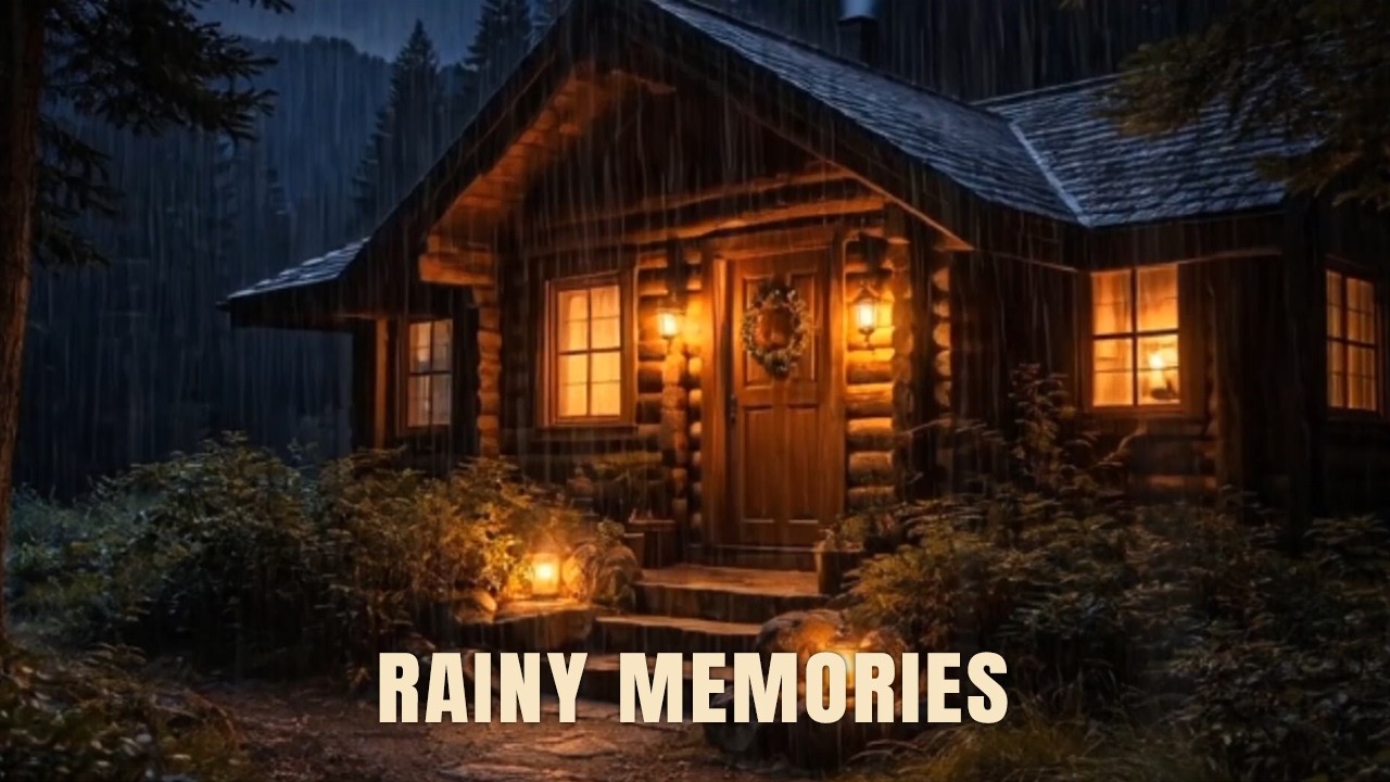 Rainy Piano Sleep Music 🌧️ | Relaxing Piano for Deep Sleep & Stress Relief (1 Hour)