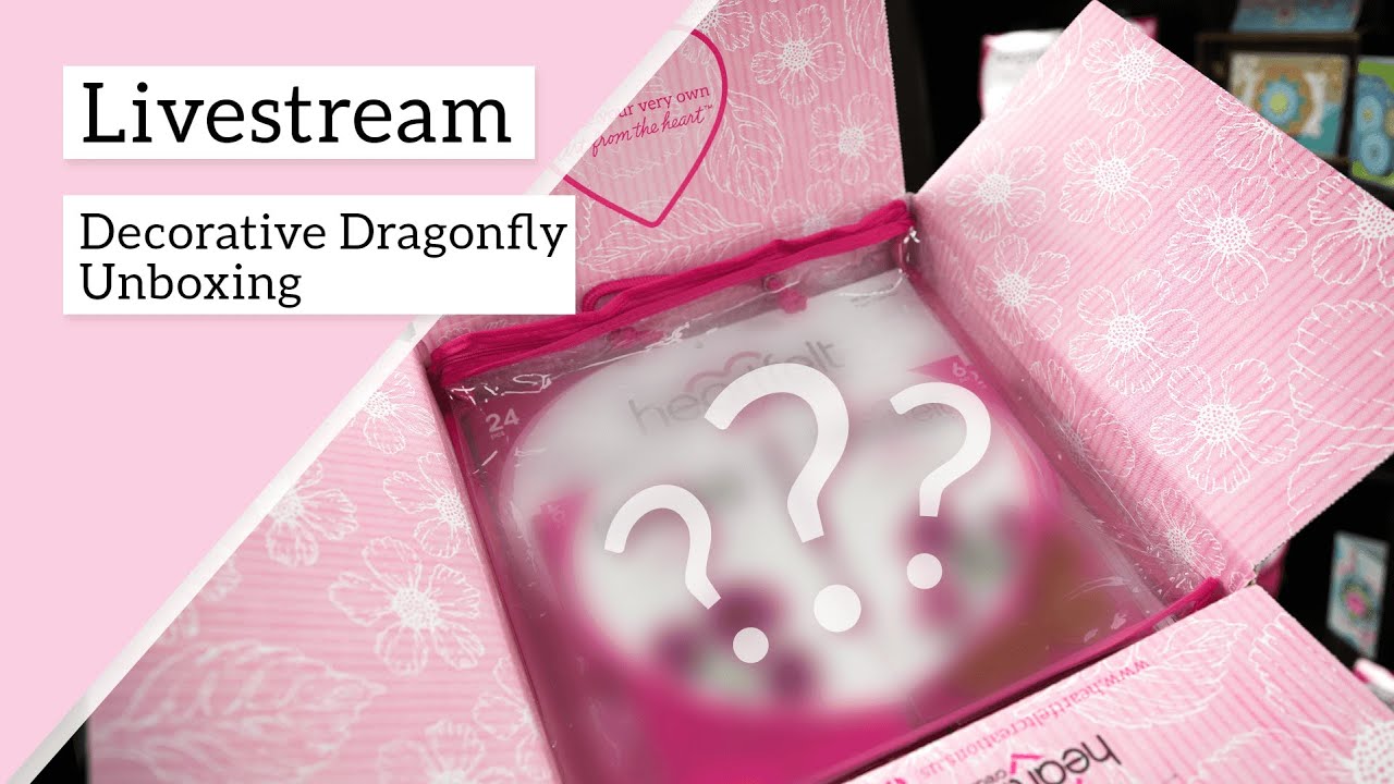 Unboxing the Decorative Dragonfly collection!